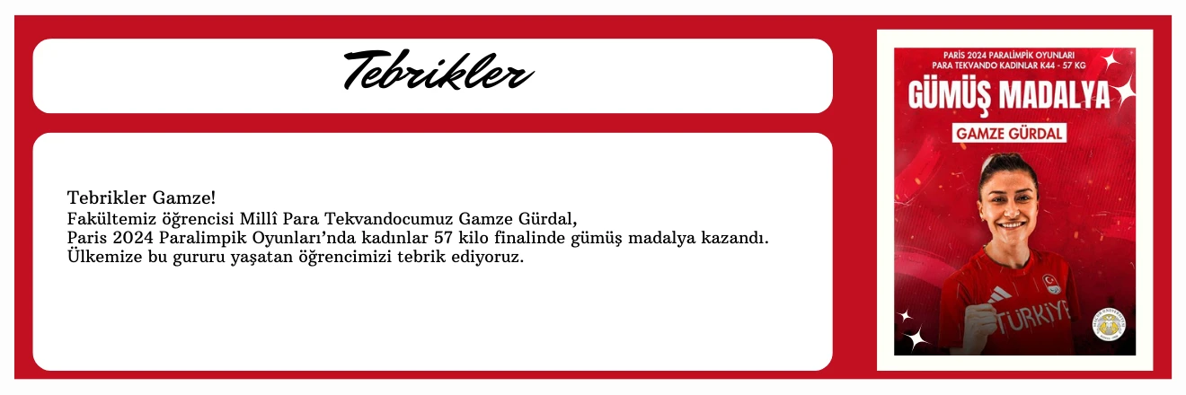 Tebrikler Gamze